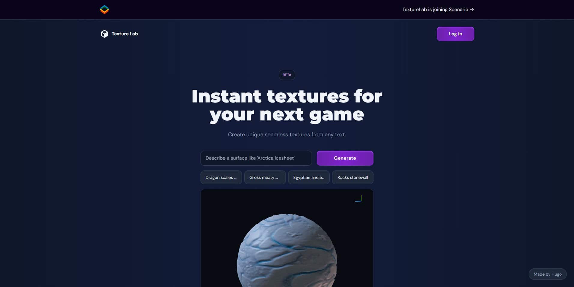 Texture Lab AI Texture Generator