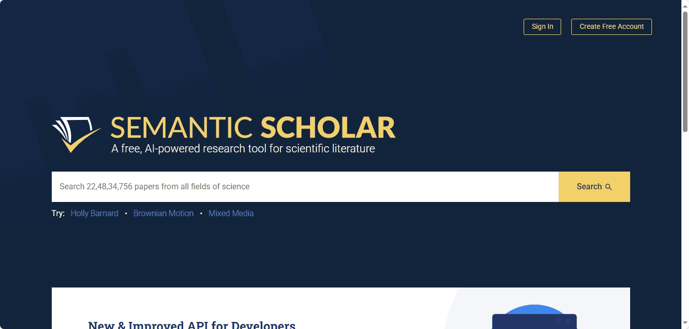 Semantic Scholar 1. Semantic Scholar: The Literature Discovery Powerhouse